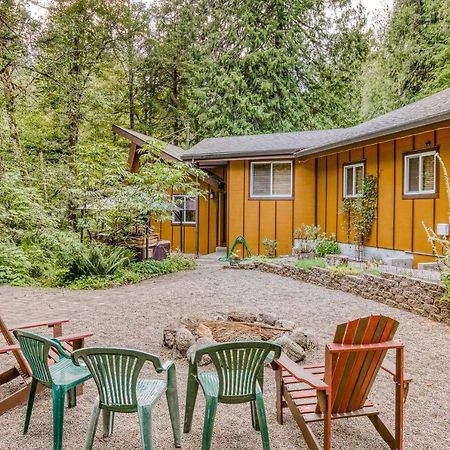 Creekside Cabin Rhododendron Екстер'єр фото